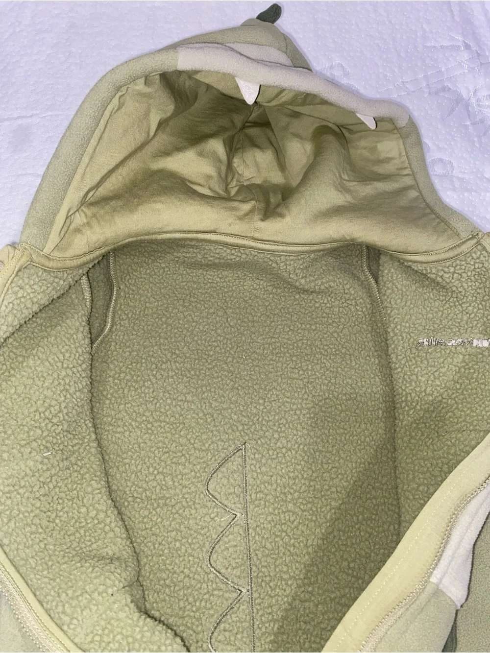 Baby Dinosaur Fleece Romper – 3–6M
